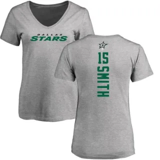 Bobby Smith Women's Dallas Stars Backer T-Shirt - Ash