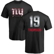 Bobby Thomson New York Giants Midnight Mascot T-Shirt - Black