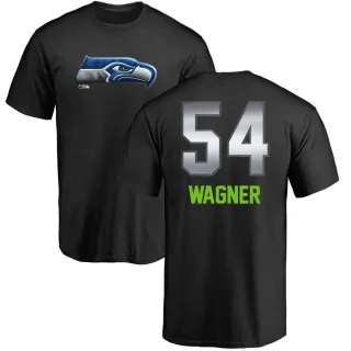 Bobby Wagner Seattle Seahawks Midnight Mascot T-Shirt - Black