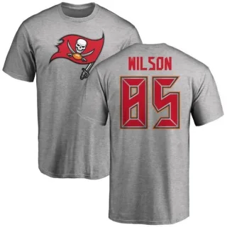 Bobo Wilson Tampa Bay Buccaneers Name & Number Logo T-Shirt - Ash