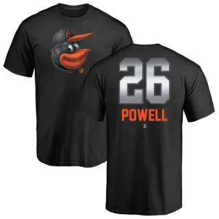 Boog Powell Baltimore Orioles Midnight Mascot T-Shirt - Black