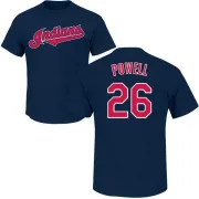 Boog Powell Cleveland Indians Name & Number T-Shirt - Navy