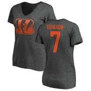 Boomer Esiason Women's Cincinnati Bengals One Color T-Shirt - Ash