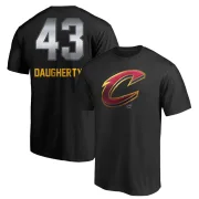 Brad Daugherty Cleveland Cavaliers Black Midnight Mascot T-Shirt