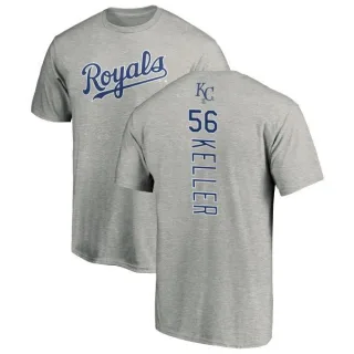 Brad Keller Kansas City Royals Backer T-Shirt - Ash