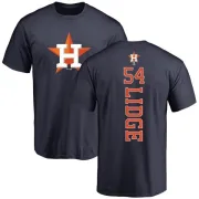 Brad Lidge Houston Astros Backer T-Shirt - Navy