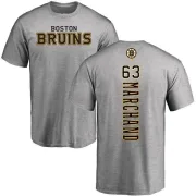 Brad Marchand Boston Bruins Backer T-Shirt - Ash