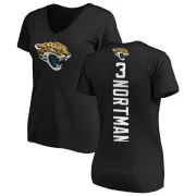 Brad Nortman Women's Jacksonville Jaguars Backer Slim Fit T-Shirt - Black