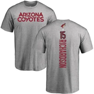 Brad Richardson Arizona Coyotes Backer T-Shirt - Ash