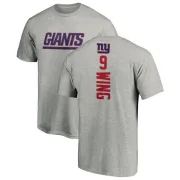 Brad Wing New York Giants Backer T-Shirt - Ash