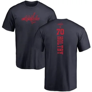 Braden Holtby Washington Capitals One Color Backer T-Shirt - Navy