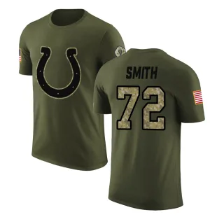 Braden Smith Indianapolis Colts Olive Salute to Service Legend T-Shirt