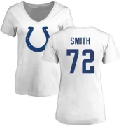 Braden Smith Women's Indianapolis Colts Name & Number Logo Slim Fit T-Shirt - White