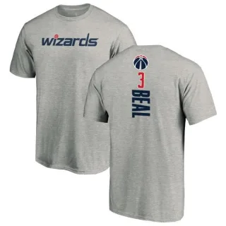 Bradley Beal Washington Wizards Ash Backer T-Shirt