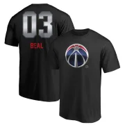 Bradley Beal Washington Wizards Black Midnight Mascot T-Shirt