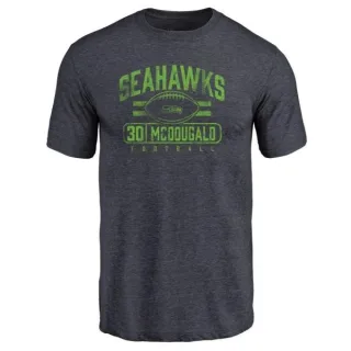 Bradley McDougald Seattle Seahawks Flanker Tri-Blend T-Shirt - Navy