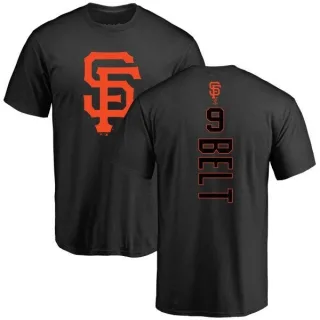 Brandon Belt San Francisco Giants Backer T-Shirt - Black