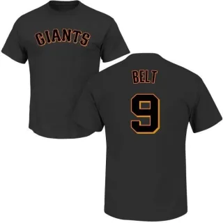 Brandon Belt San Francisco Giants Name & Number T-Shirt - Black