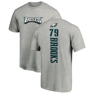 Brandon Brooks Philadelphia Eagles Backer T-Shirt - Ash