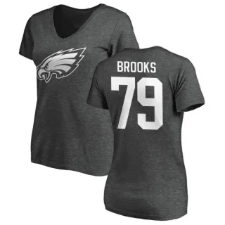 Brandon Brooks Women's Philadelphia Eagles One Color T-Shirt - Ash