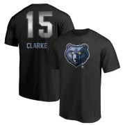 Brandon Clarke Memphis Grizzlies Black Midnight Mascot T-Shirt