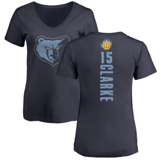 Brandon Clarke Women's Memphis Grizzlies Navy Backer T-Shirt