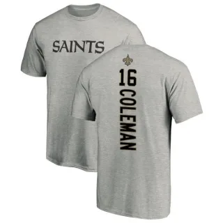 Brandon Coleman New Orleans Saints Backer T-Shirt - Ash