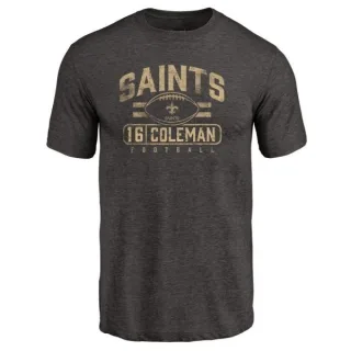 Brandon Coleman New Orleans Saints Flanker Tri-Blend T-Shirt - Black