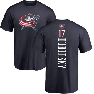 Brandon Dubinsky Columbus Blue Jackets Backer T-Shirt - Navy