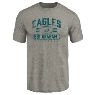 Brandon Graham Philadelphia Eagles Flanker Tri-Blend T-Shirt - Gray