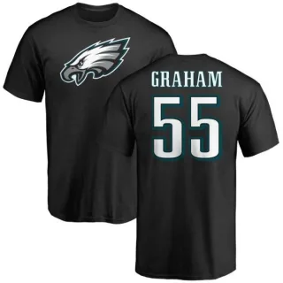 Brandon Graham Philadelphia Eagles Name & Number Logo T-Shirt - Black