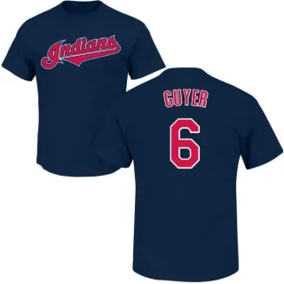 Brandon Guyer Cleveland Indians Name & Number T-Shirt - Navy
