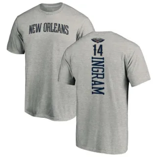 Brandon Ingram New Orleans Pelicans Ash Backer T-Shirt