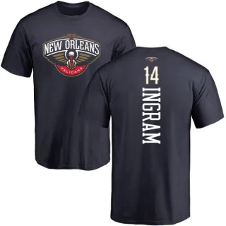 Brandon Ingram New Orleans Pelicans Navy Backer T-Shirt