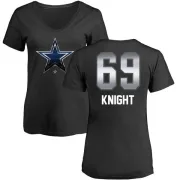 Brandon Knight Women's Dallas Cowboys Midnight Mascot T-Shirt - Black