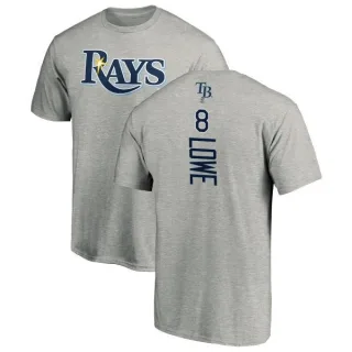 Brandon Lowe Tampa Bay Rays Backer T-Shirt - Ash