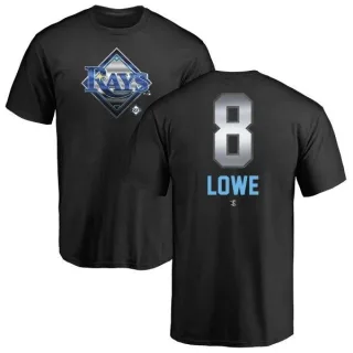 Brandon Lowe Tampa Bay Rays Midnight Mascot T-Shirt - Black