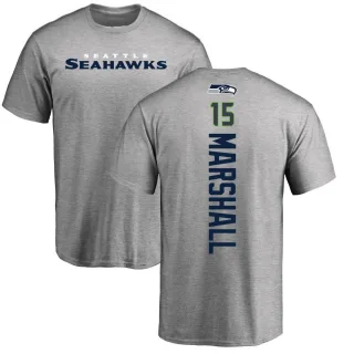 Brandon Marshall Seattle Seahawks Backer T-Shirt - Ash