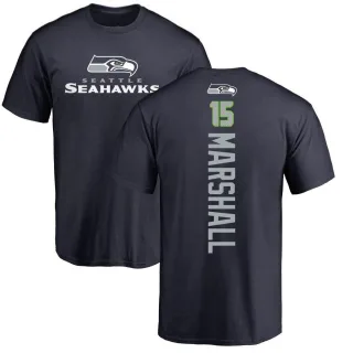 Brandon Marshall Seattle Seahawks Backer T-Shirt - Navy