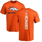 Brandon McManus Denver Broncos Backer T-Shirt - Orange