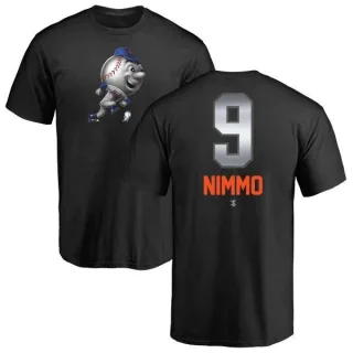 Brandon Nimmo New York Mets Midnight Mascot T-Shirt - Black