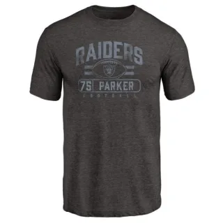 Brandon Parker Oakland Raiders Flanker Tri-Blend T-Shirt - Black