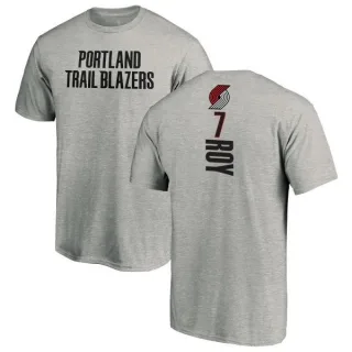 Brandon Roy Portland Trail Blazers Ash Backer T-Shirt