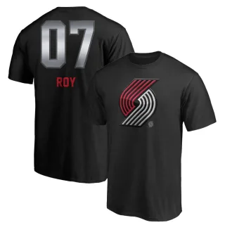 Brandon Roy Portland Trail Blazers Black Midnight Mascot T-Shirt