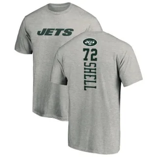 Brandon Shell New York Jets Backer T-Shirt - Ash