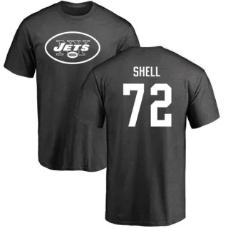 Brandon Shell New York Jets One Color T-Shirt - Ash