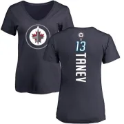 Brandon Tanev Women's Winnipeg Jets Backer T-Shirt - Navy