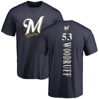 Brandon Woodruff Milwaukee Brewers Backer T-Shirt - Navy