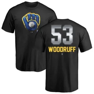 Brandon Woodruff Milwaukee Brewers Midnight Mascot T-Shirt - Black