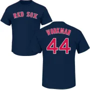 Brandon Workman Boston Red Sox Name & Number T-Shirt - Navy